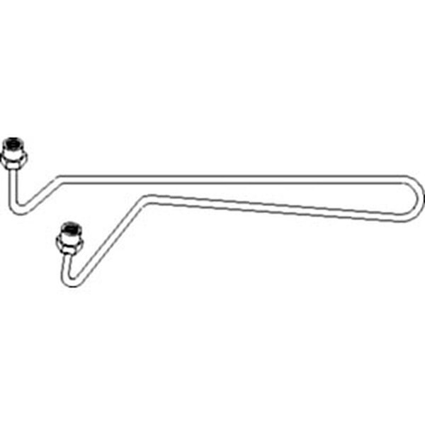 Aftermarket New 1 Cylinder Injection Line Fits John Deere 4640 4630 4440 4430 4350 AR96857 - main